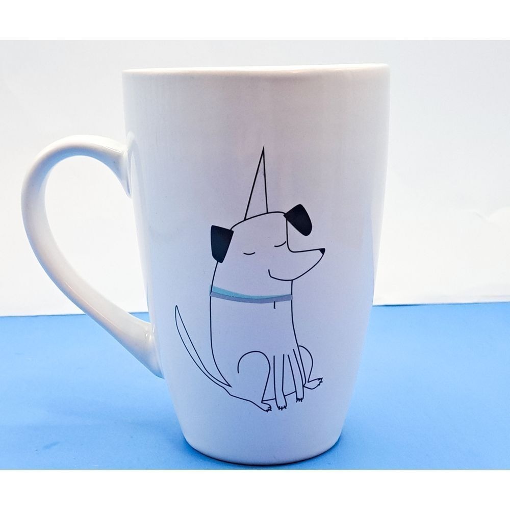 RooBee We Can All Be Unicorns Dog 16 oz Mug Ceramic